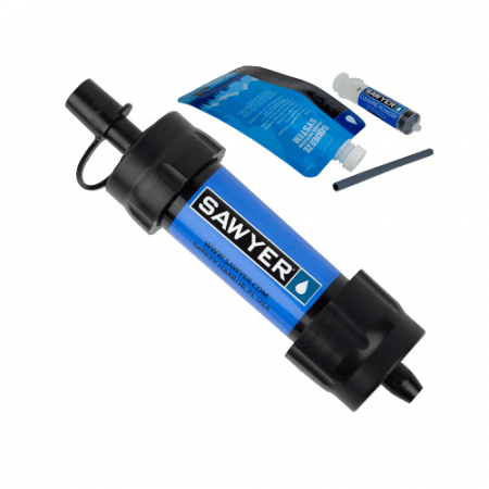 Sawyer Mini SP128 Vattenfiltreringssystem - Bl i gruppen Friluftsliv / Skerhet & Hygien hos Familjetrygg (SP128)