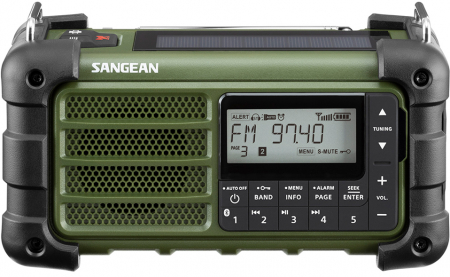 SANGEAN MMR99GREEN allvders vevradio med powerbank i gruppen Hemmet / Radio & Stereo hos Familjetrygg (MMR99GREEN1)