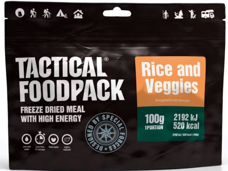 Tactical Foodpack - Ris med Grnsakswok  i gruppen REA / Frystorkad mat - Utfrsljning hos Familjetrygg (TF-202407041)