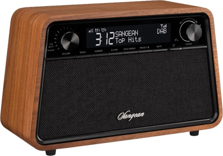 Sangean Wood radio mrkttr BT i gruppen Hemmet / Radio & Stereo hos Familjetrygg (WR201V)